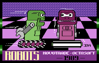Robotháború Title Screenshot