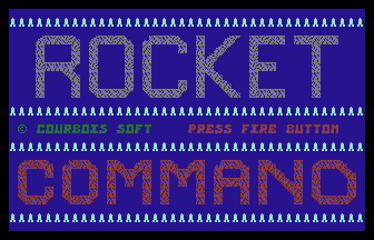 Rocket Command (Courbois) Title Screenshot