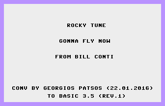 Rocky Tune Screenshot