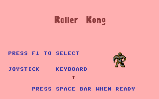 Roller Kong Title Screenshot