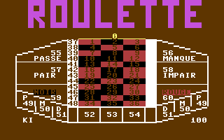 Roulette (Converted) Title Screenshot