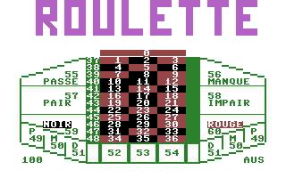 Roulette (Courbois) Title Screenshot