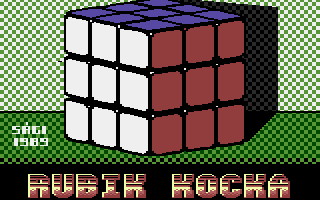 Rubik Kocka Title Screenshot