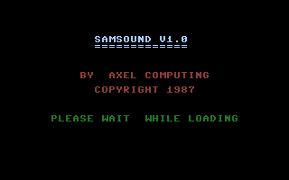 Samsound V1.0 Screenshot