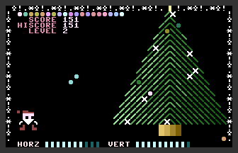 Santa's Glowing Balls Screenshot