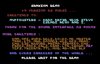 Sanxion Demo Screenshot #3
