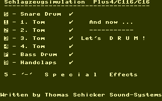 Schlagzeugsimulation Screenshot