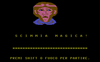 Scimmia Magica Title Screenshot
