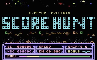 Score Hunt Title Screenshot