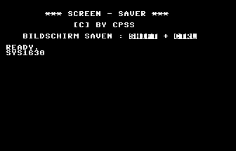Screen-saver
