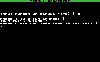 Scroll-Generator