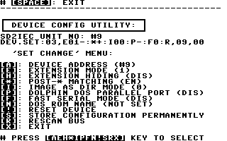 SD2IEC VCPU Detector Screenshot #4