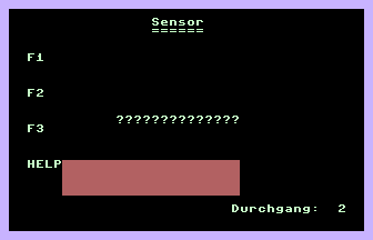 Sensor Screenshot