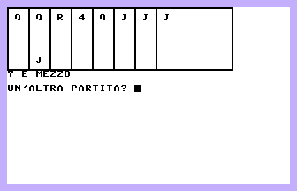 Sette E Mezzo Screenshot