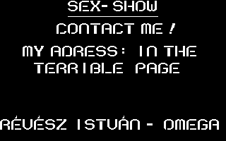 Sex-show
