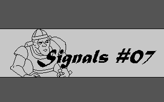 Signals 7 Title Screenshot