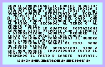 Simon Magico Title Screenshot