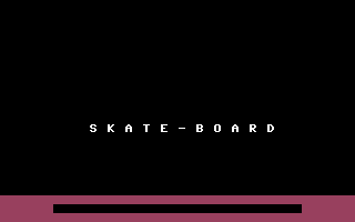 Skate-board Title Screenshot