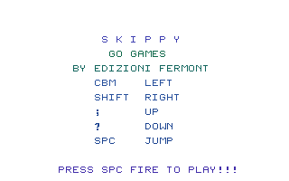 Skippy (Go Games 31) Title Screenshot