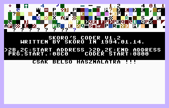 Skoro's Coder V1.2 Screenshot