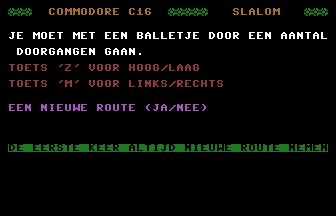 Slalom (Dutch) Title Screenshot