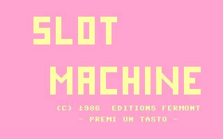 Slot Machine (Go Games 14) Title Screenshot