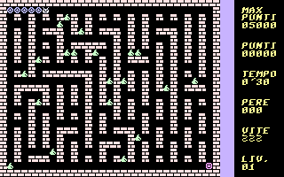 Snake (C16/MSX 28) Screenshot