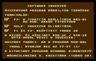 Software Squeezer Title Screenshot