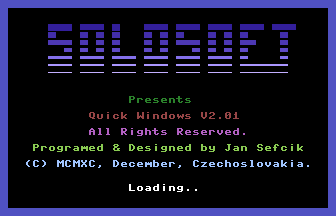 Solosoft Demo Title Screenshot