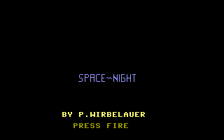 Space Night Title Screenshot