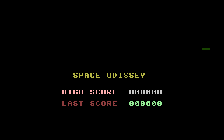Space Odissey Title Screenshot