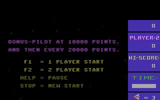 Space Picot Title Screenshot