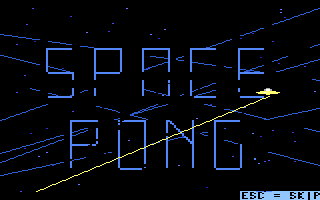 Space Pong Title Screenshot
