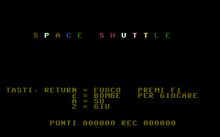 Space Shuttle (Byte Games 6) Title Screenshot