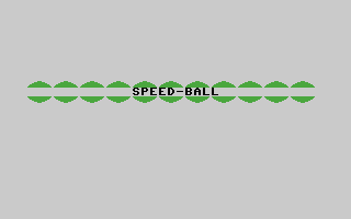 Speed-Ball Title Screenshot