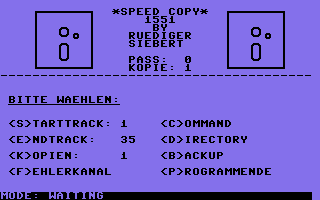 Speed Copy 1551 Screenshot