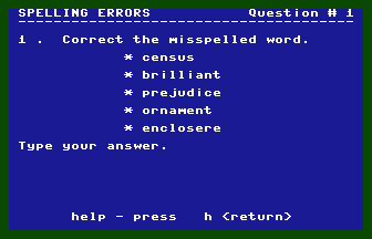 Spelling Errors 8 Screenshot