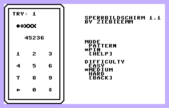 Sperrbildschirm Screenshot