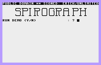 Spirograph Screenshot