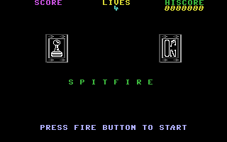 Spitfire Title Screenshot