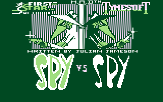 Spy Vs Spy Title Screenshot