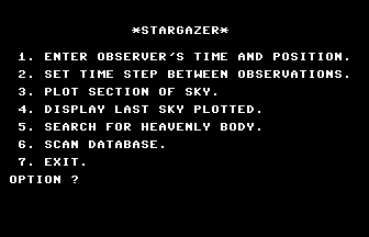 Stargazer +4 Title Screenshot