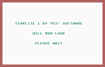 Starlite 1 Title Screenshot