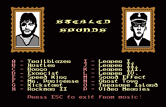 Stealed Sounds Screenshot