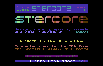 Stercore 264 Title Screenshot