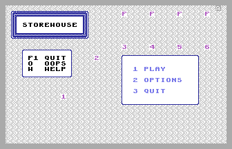 Storehouse Title Screenshot