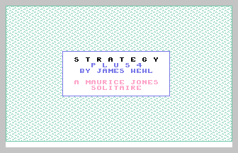 Strategy Title Screenshot