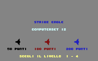 Strike Eagle (Computer Set 12) Title Screenshot