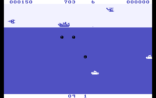Submarine (C16/MSX 23) Screenshot