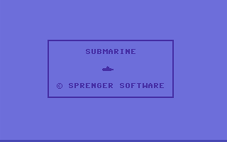 Submarine Title Screenshot